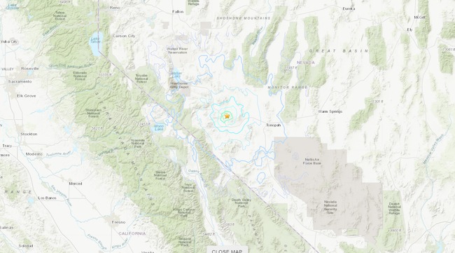 美國內華達州6.4地震 加州、賭城都有感 | 華視新聞