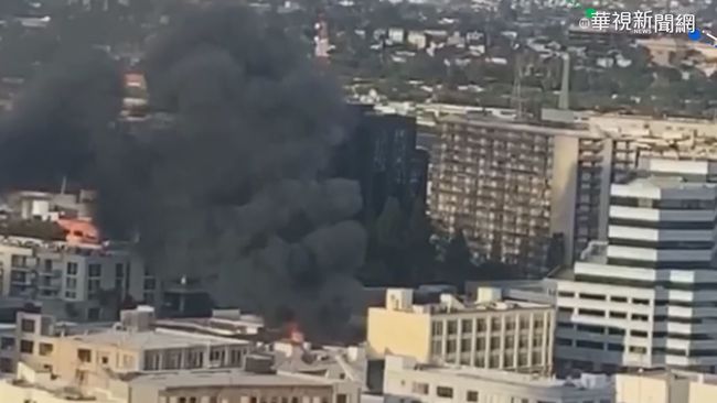 洛城市中心起火爆炸 延燒多建築11傷 | 華視新聞