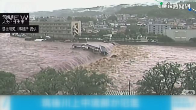 暴雨轟炸日本 道路斷.河水沖走房屋 | 華視新聞