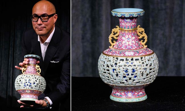 幸運！1600元買古董花瓶 拍賣竟喊到「2.58億元」 | 華視新聞