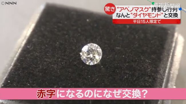 安倍口罩換鑽石 業者轉化民怨變商機 | 華視新聞