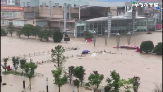 中國第3號洪水形成 今晚入庫告急 | 華視新聞