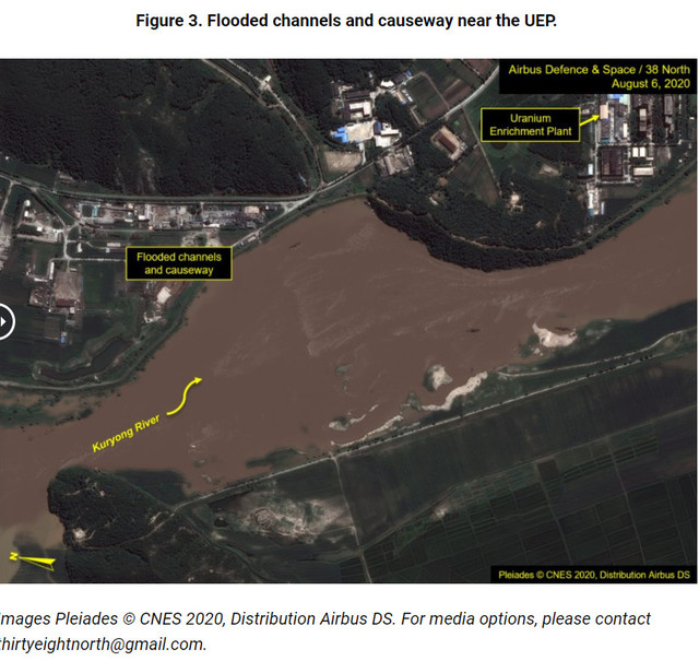 北韓核武遭洪水淹沒？ 衛星照顯示核反應爐停止運轉 | 