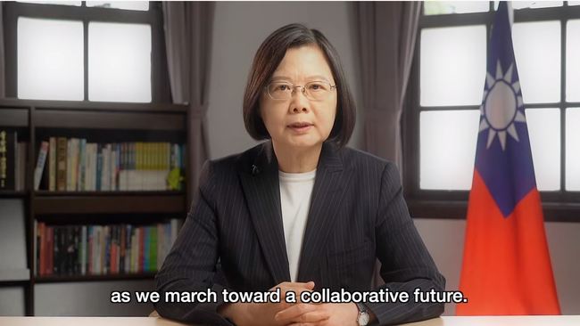受邀「公元兩千論壇」演說 總統：台灣在捍衛民主的前線 | 華視新聞