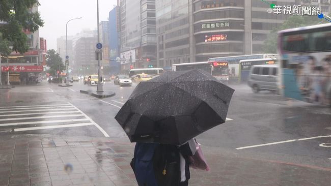 東北風增強 宜蘭大豪雨、北北基花大雨特報 | 華視新聞