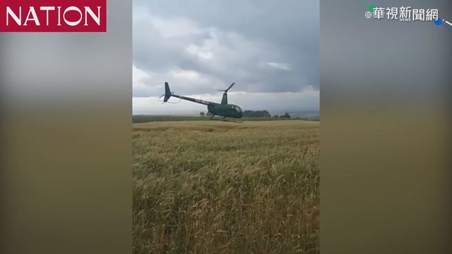 肯亞直升機起飛墜毀 全員幸運逃死劫 | 華視新聞