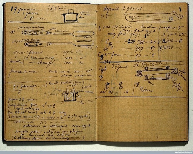 瑪里．居禮筆記本仍具輻射...諾貝爾獎官方：還會持續1500年 | 華視新聞