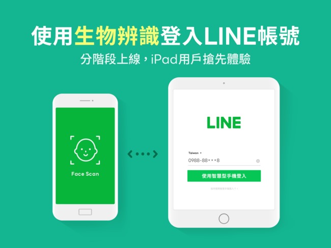 LINE導入生物辨識！首波iPad版搶先「免密碼登入」 | 華視新聞