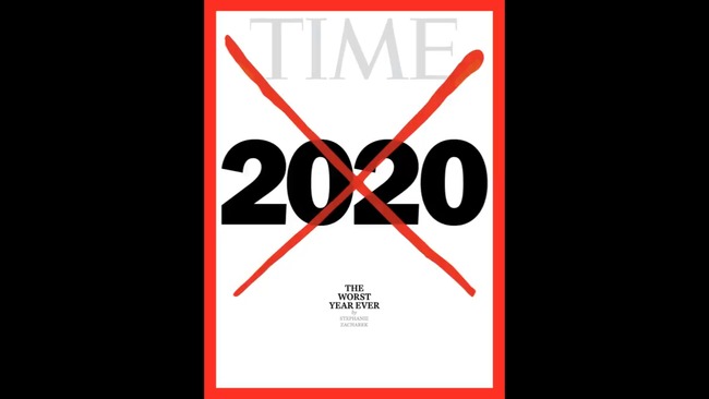 2020被打上大叉！《時代》：史上最糟糕的一年 | 華視新聞