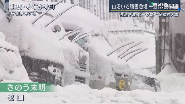 最強寒流來襲 日本暴雪低溫跌破0℃ | 華視新聞