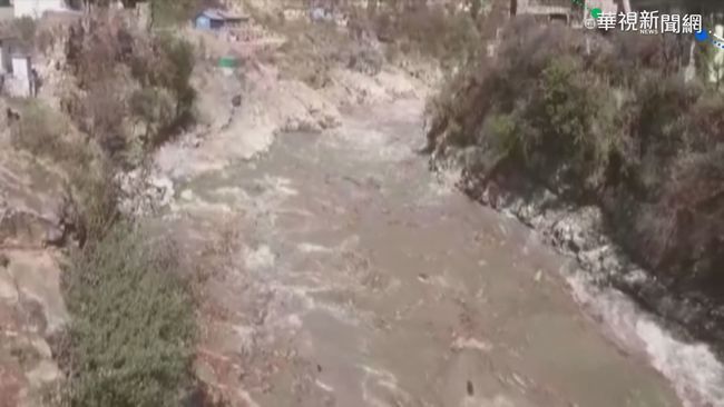 冰川斷裂毀大壩 印度7死150失蹤 | 華視新聞