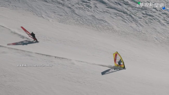 雪地滑風浪板飆速 極限運動再進階! | 華視新聞