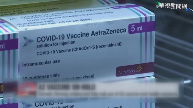 接種AZ疫苗後有血栓 歐洲多國停打 | 華視新聞