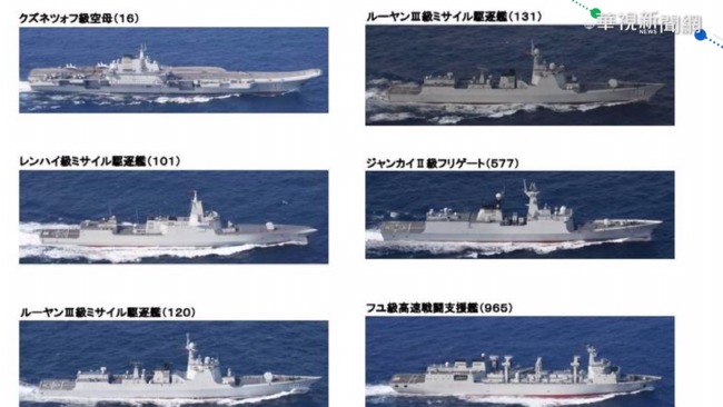遼寧號再過東海 日自衛隊全程監視 | 華視新聞