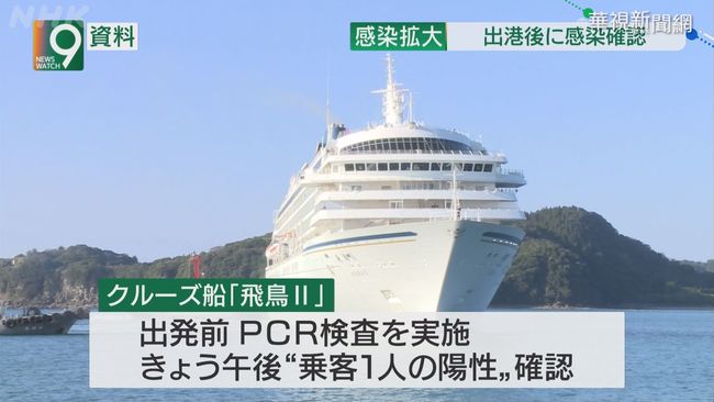 日郵輪飛鳥2號1旅客確診 返橫濱港檢疫 | 華視新聞