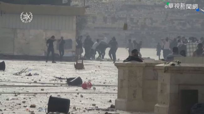 以巴警民衝突 耶路撒冷清真寺近300傷 | 華視新聞