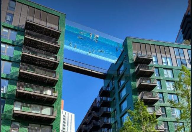世界首座全透明「天空泳池」 僅限富住戶使用惹議 | 華視新聞