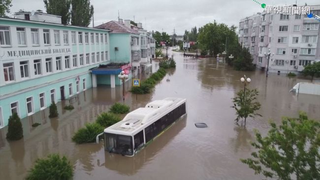 克里米亞遇暴雨 洪災淹沒400屋釀1死 | 華視新聞
