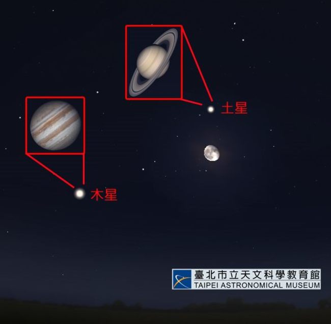 絕美木、土星天象觀測！ 「合月」奇景今明登場 | 華視新聞