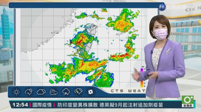 中南部容易出現局部豪雨 低窪地區慎防淹水 | 華視新聞