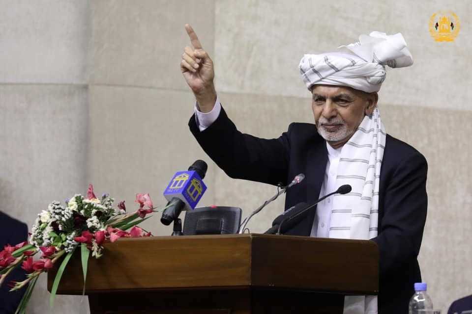 阿富汗總統甘尼（翻攝Ashraf Ghani臉書）