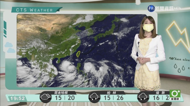 花東不定時短暫陣雨 留意璨樹颱風最新動態 | 華視新聞