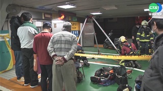 停車場保養釀工安 維修員遭夾腿骨折