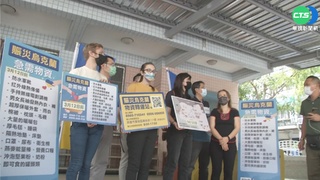 烏克蘭陷戰火 來台烏人藉波蘭運物資