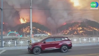 南韓慶尚北道山林野火 波及鄰近核電廠