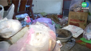 6旬婦雜物堆大樓公共空間 鄰難忍惡臭