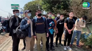 中部"首梯"教召!不捨女友 最後一刻報到