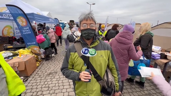 華視新聞獨家挺進烏克蘭邊境 採訪難民中心帶回第一手報導 | 華視新聞