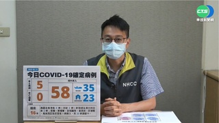 5本土!遊覽車鏈台南+4 雙北不明感染+1