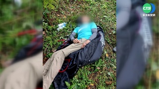 屏東男玩飛行傘失控墜邊坡 消防急救援