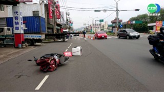 新竹聯結車違規卸貨 騎士迎面撞不治