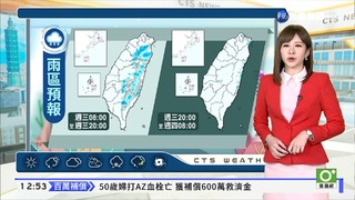 舒適溫暖雲稍多 西臺金馬局部霧