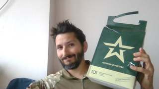 狙神「瓦力」發文感謝俄軍 開箱俄羅斯戰備口糧