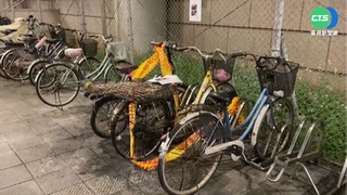 圓山站外燒腳踏車 男大生醉辯"點菸不慎"