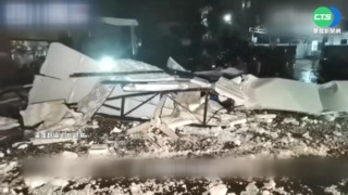 一夜變天! 四川13級強風挾冰雹毀百棟民宅