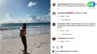 雙喜臨門! 前球后莎娃35歲生日宣布懷孕