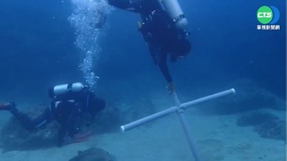 沉放"十字架"當網美景點 墾管處拆除開罰