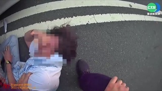 台中街頭槍響! 毒蟲拒檢衝撞警開9槍逮人