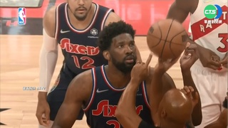 76人踢館暴龍 Embiid"準絕殺"三分險勝