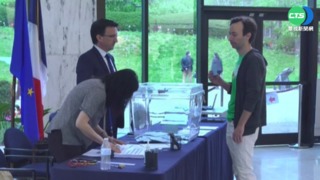 法國大選第二輪投票 馬克宏.勒龐決勝負