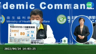 本土+5092再創新高! 中重症4人突破性感染