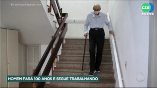 同公司任職84年 巴西百歲人瑞列金氏紀錄