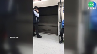 不顧安全? 北捷車門故障照出發 民眾:誇張