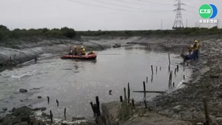 龍井高壓電塔維護工程 1工人疑遭電擊落水