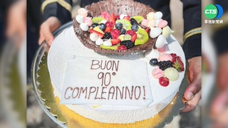 77年前蛋糕被偷吃 9旬婦慶生美軍"還蛋糕"