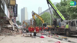 湖南長沙8層樓突倒塌 39人仍失聯